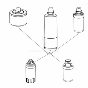 Main Diagram and Parts List for LT800P AETC LG Refrigerator