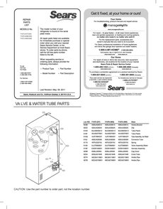 Diagram 1 Diagram and Parts List for GC-L28ANSXP ASTCSE4 LG Refrigerator