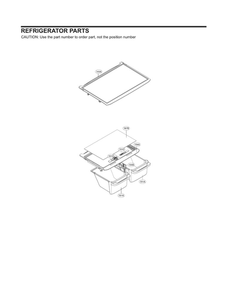 Refrigerator Parts Diagram and Parts List for LTCS20120S 00 LG Refrigerator