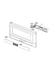 Controller Parts Diagram and Parts List for LMVM1955SB  LG Microwave
