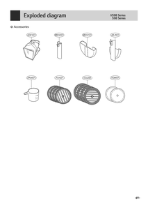 Diagram 9 Diagram and Parts List for A929KVM BVWELGA LG Upright Vacuum