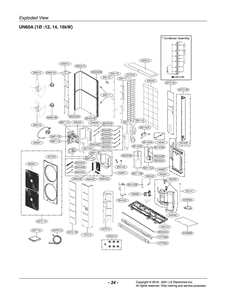 Part Location Diagram of EBG61107326 LG THERMISTOR ASSEMBLY,NTC
