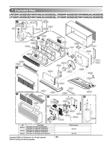 Part Location Diagram of MAZ63728003 LG BRACKET,MOTOR