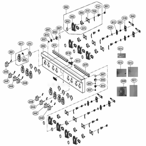 Controller Parts Diagram and Parts List for SKSRT480SIS ASTESGN LG Range