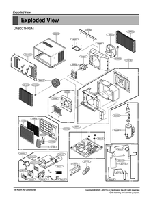 Part Location Diagram of ABQ74424906 LG CASE ASSEMBLY,CONTROL