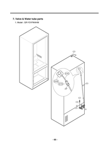 Diagram 9 Diagram and Parts List for GR-Y31FWAHM ASBCNA0 LG Refrigerator