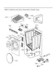 Part Location Diagram of EBR31002627 LG PCB ASSEMBLY,MAIN