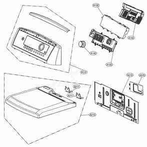 Part Location Diagram of MCR61978202 LG Panel Decor