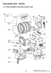 Diagram 3 Diagram and Parts List for W3S1CVU2EVS ABLEUUS LG Washer