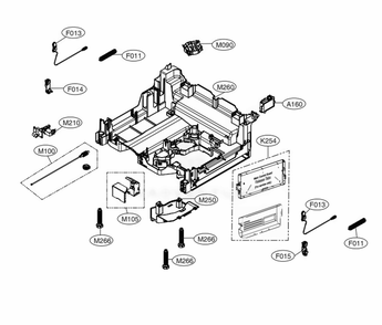 Base Assembly Diagram and Parts List for LDT5678ST ASTEEUS LG Dishwasher