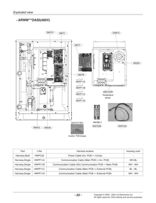 Part Location Diagram of EAD63306503 LG HARNESS,SINGLE