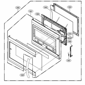 Part Location Diagram of EBR78230401 LG PCB ASSEMBLY,DISPLAY
