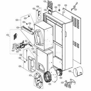 Part Location Diagram of MCK67730501 LG COVER,REAR