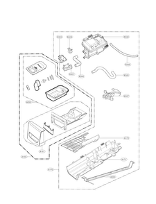 Part Location Diagram of AGL34328047 LG PANEL ASSEMBLY,DRAWER