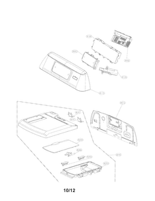 Part Location Diagram of EBR74253201 LG PCB ASSEMBLY,COMMON INTE
