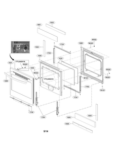 Part Location Diagram of MAZ63478604 LG BRACKET