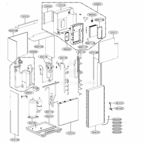 Part Location Diagram of AJR55826301 LG TUBE ASSEMBLY,MENIFOLD(I