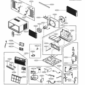 Part Location Diagram of 4948A10015D LG ORIFICE