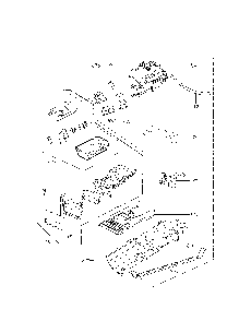 Panel drawer parts Diagram and Parts List for 79681583410  Kenmore Dryer