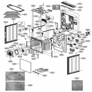 Part Location Diagram of AMP30060101 LG GOVERNOR ASSEMBLY