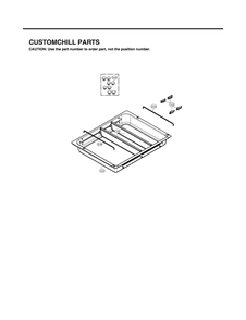 Customchill Parts Diagram and Parts List for GR-J31GHSJM ASBCNA2 LG Refrigerator