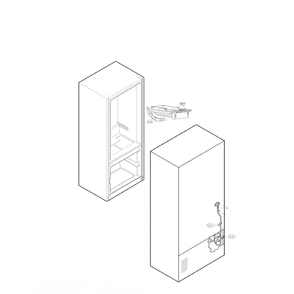 Water And Ice Maker Diagram and Parts List for LFC28768ST 00 LG Refrigerator