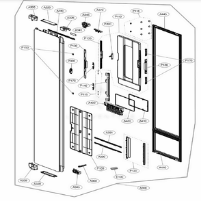 Main 4 Diagram and Parts List for S3BERB ALBEEUS LG Steamer