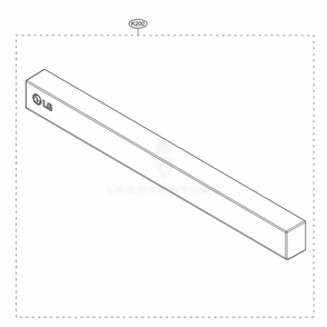 Panel Assembly Diagram and Parts List for LDF5678BD ABDEEUS LG Dishwasher