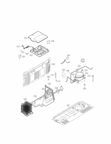 Part Location Diagram of ACQ85612407 LG COVER ASSEMBLY,PCB