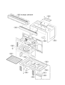 Part Location Diagram of 4811W1A008B LG BRACKET ASSEMBLY