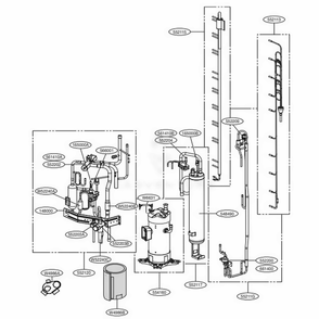 Part Location Diagram of 5224A20002V LG STRAINER
