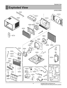 Part Location Diagram of ADQ73953607 LG FILTER ASSEMBLY,AIR CLEANER