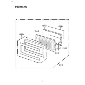 Section 4 Diagram and Parts List for LRM2060ST CSSELGA LG Microwave Oven Combo