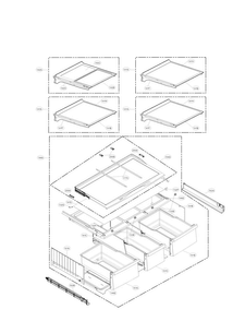 Refrigerator Parts Diagram and Parts List for LMXS30776D 01 LG Refrigerator