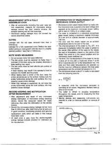 Measuring Microwave Leakage Page 2 Diagram and Parts List for MA-1171S  LG Microwave