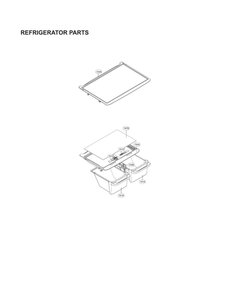 Refrigerator Parts Diagram and Parts List for LTCS20020B 00 LG Refrigerator