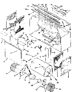 Range Hood Diagram and Parts List for 2335437811  Kenmore Range Hood