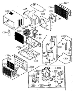 Part Location Diagram of 3041AR2306E LG BASE ASSEMBLY,SINGLE