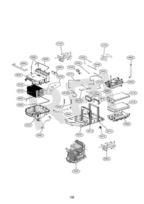 Part Location Diagram of EAD61028508 LG HARNESS,MULTI