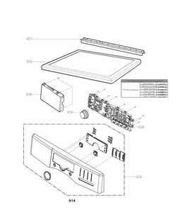 Part Location Diagram of AGL72928912 LG PANEL ASSEMBLY,CONTROL