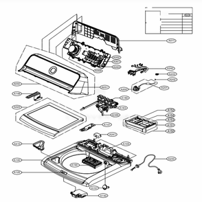 Part Location Diagram of MAY65797210 LG BOX,DETERGENT