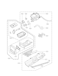 Part Location Diagram of AGL52744833 LG PANEL ASSEMBLY,DRAWER