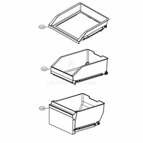 F-Room Drawer Part Diagram and Parts List for GF5D906SL ASTRGAP LG Refrigerator