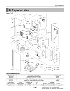 Part Location Diagram of EBD62586401 LG SENSOR,FLOW