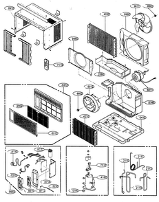Part Location Diagram of 4681A10002A LG MOTOR Assembly,SINGLE