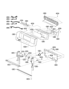 Controller Parts Diagram and Parts List for LDG3015ST 00 LG Range