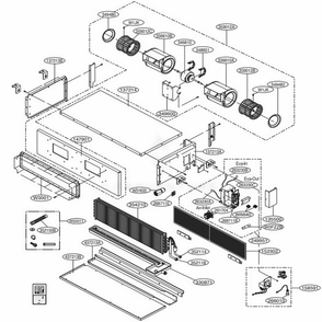 Part Location Diagram of EBR66367411 LG PCB ASSEMBLY,MAIN