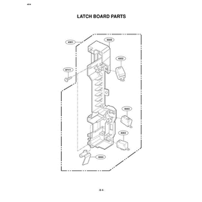 Section 4 Diagram and Parts List for LMV1976ST ASBELGA LG Microwave Oven Combo