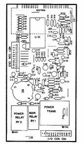 Power And Control Circuit Board (part No. 2q10232a) Diagram and Parts List for 7218863480  Kenmore Microwave