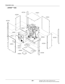 Diagram 2 Diagram and Parts List for ARWM072DAS5 AWGBLUS LG Air Conditioner